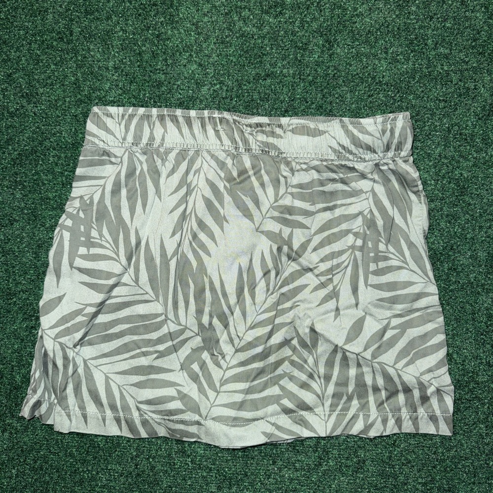Nicole Miller Womens Floral Green Skirt Size Large 100% Lyocell W4 - Picture 5 of 5